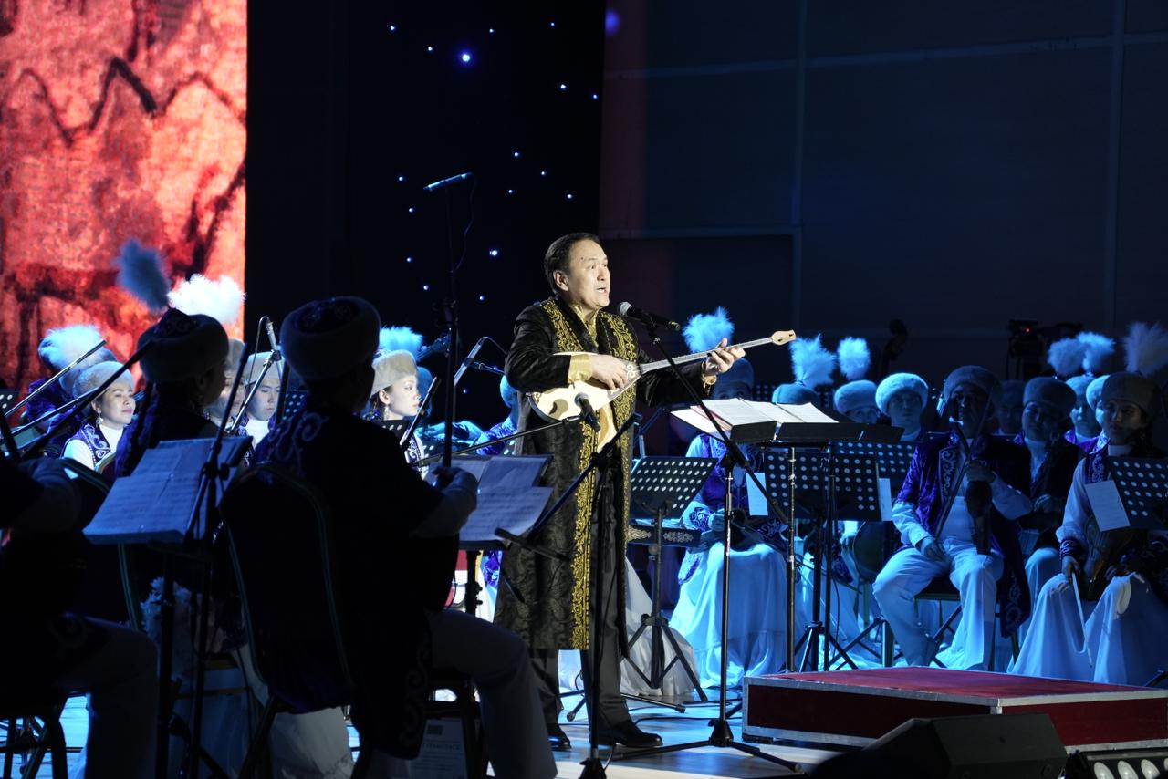 Президент Жамбыл Жабаевтың 180 жылдығына орай ұйымдастырылған салтанатты кешке арнайы құттықтау хат жолдады