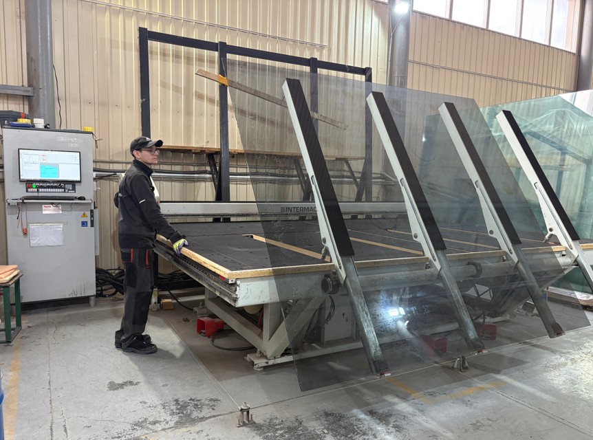 Шыны зауытындағы бірегей жобалар