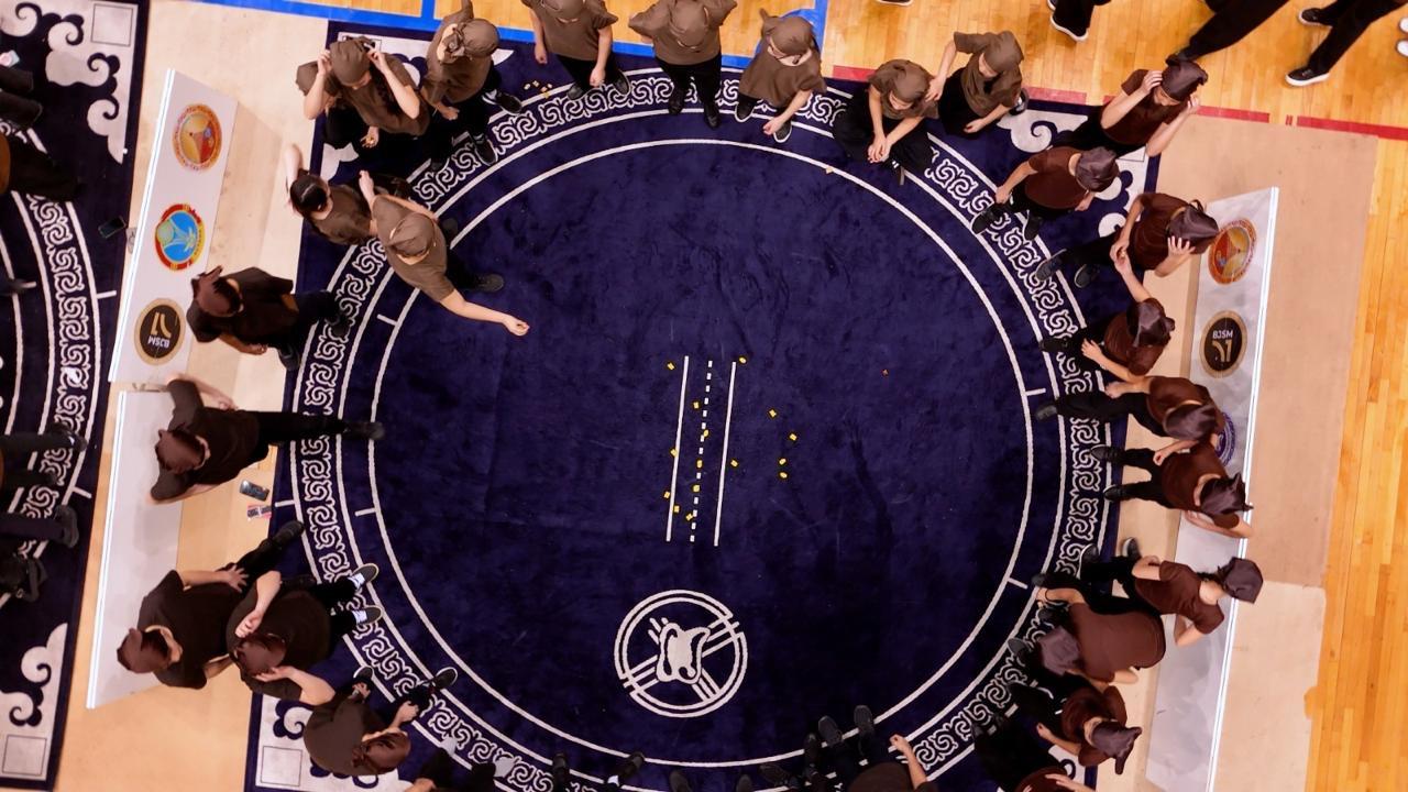 Астанада 18 мыңнан астам бала бір мезетте асық ойнады