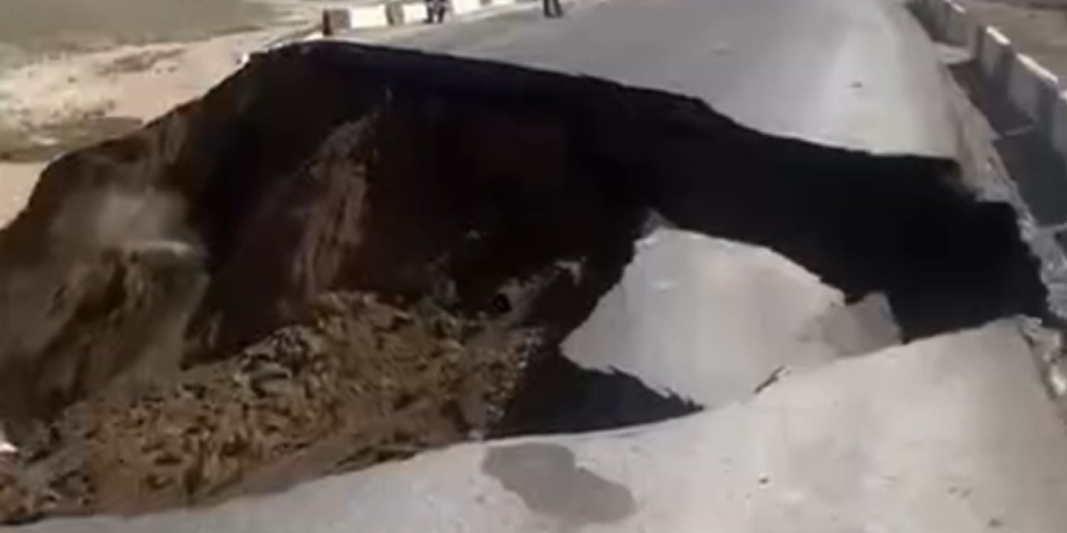 Алматы облысында жол опырылды: Қозғалыс уақытша шектелді