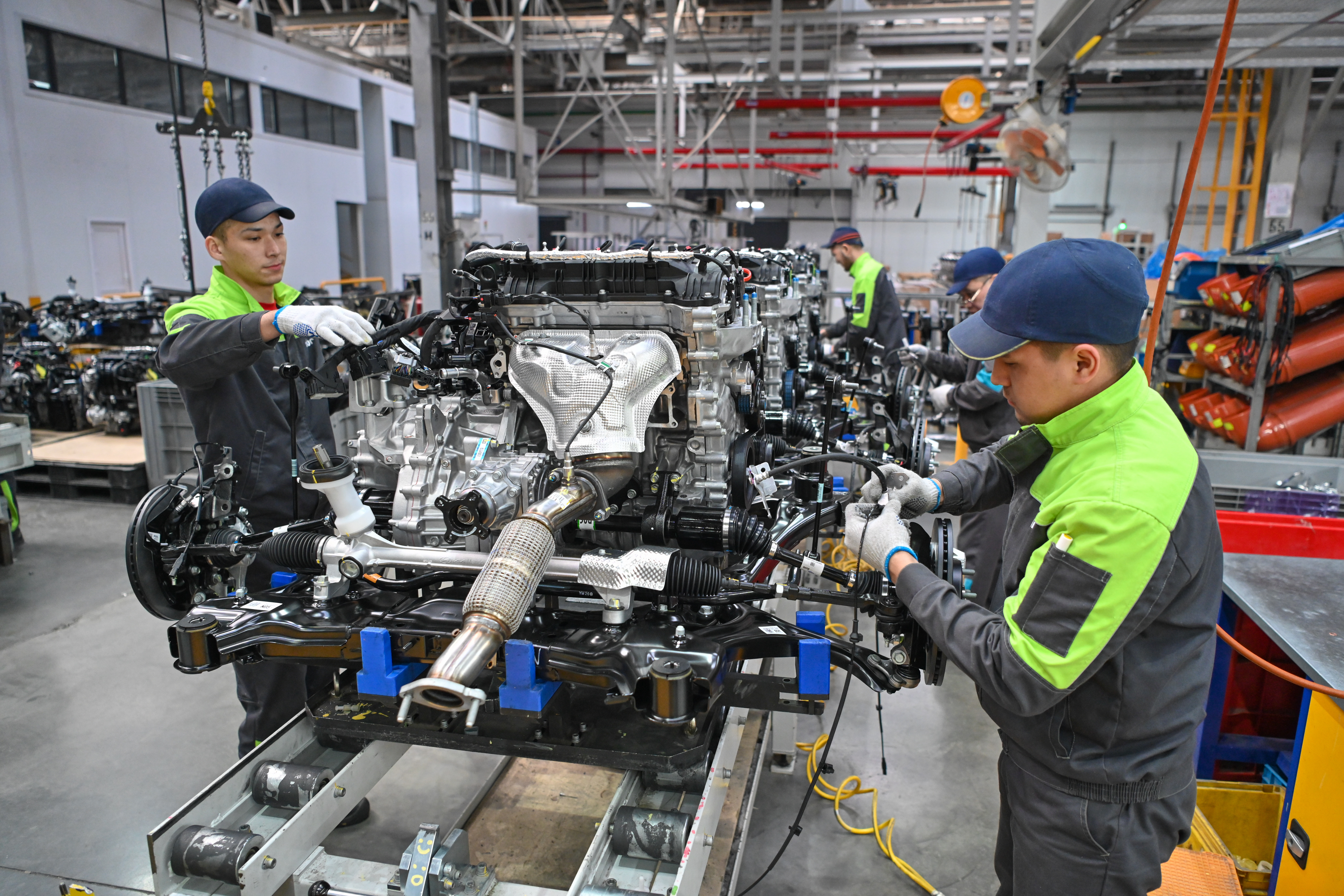 Бектенов машина жасау саласын ел экономикасы өсуінің басым бағыттарының бірі ретінде атады