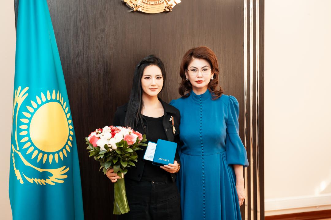 Қытай блогері «Достық» орденімен марапатталды