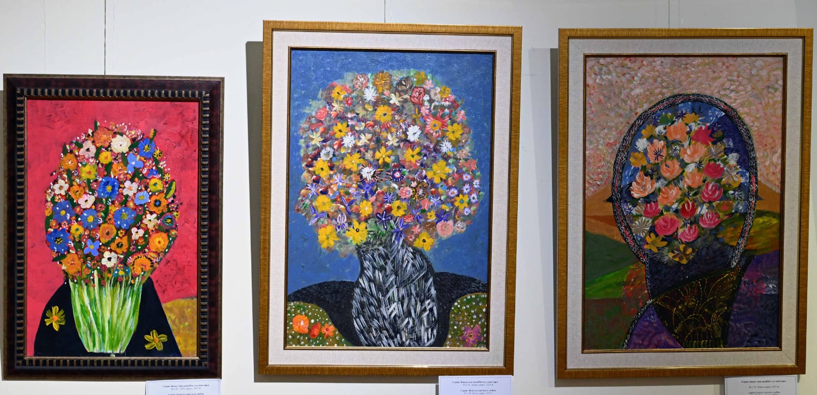 Алматыда суретші Мадина Мұхтарованың шығармашылық көрмесі ашылды