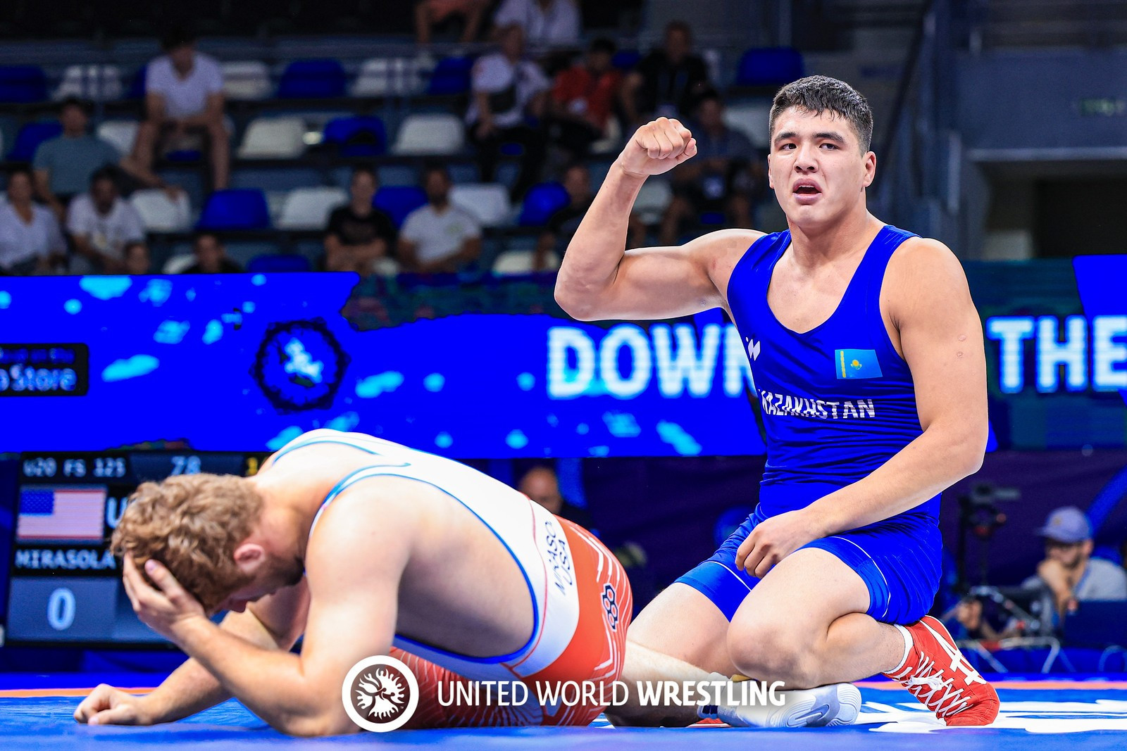 Еркін күрес шеберлері Бішкекте қос қоланы қанағат тұтты