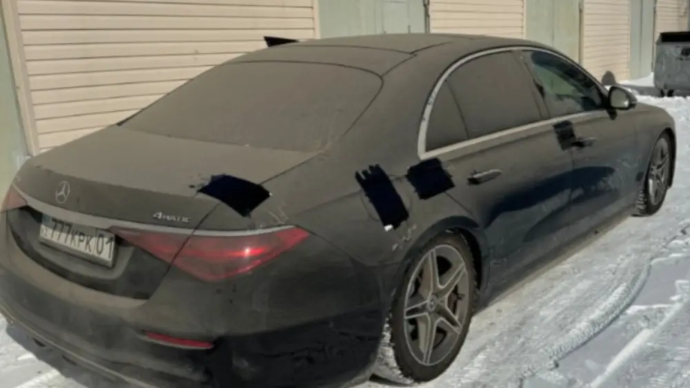 Перизат Қайраттың Mercedes-Benz көлігі Астана полициясына берілді