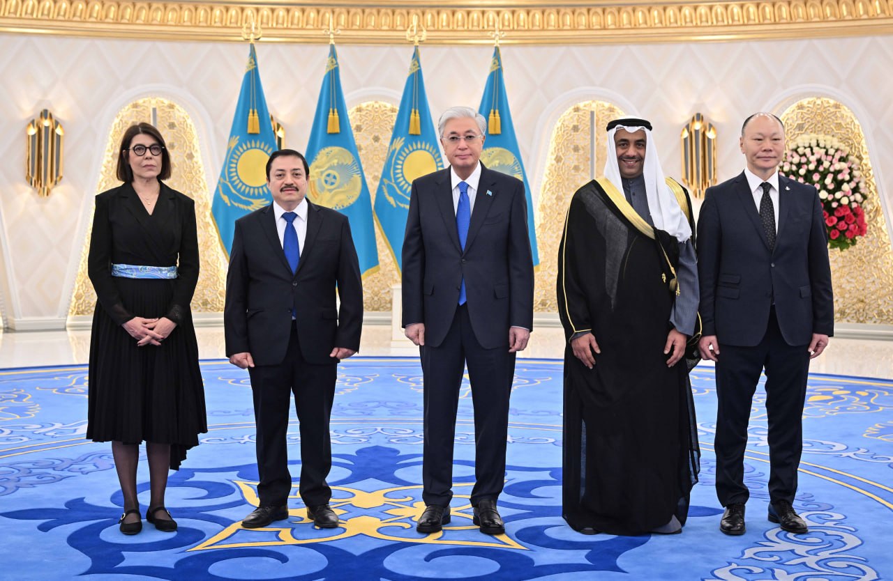 Президент бірқатар мемлекеттің елшілерінен сенім грамоталарын қабылдады