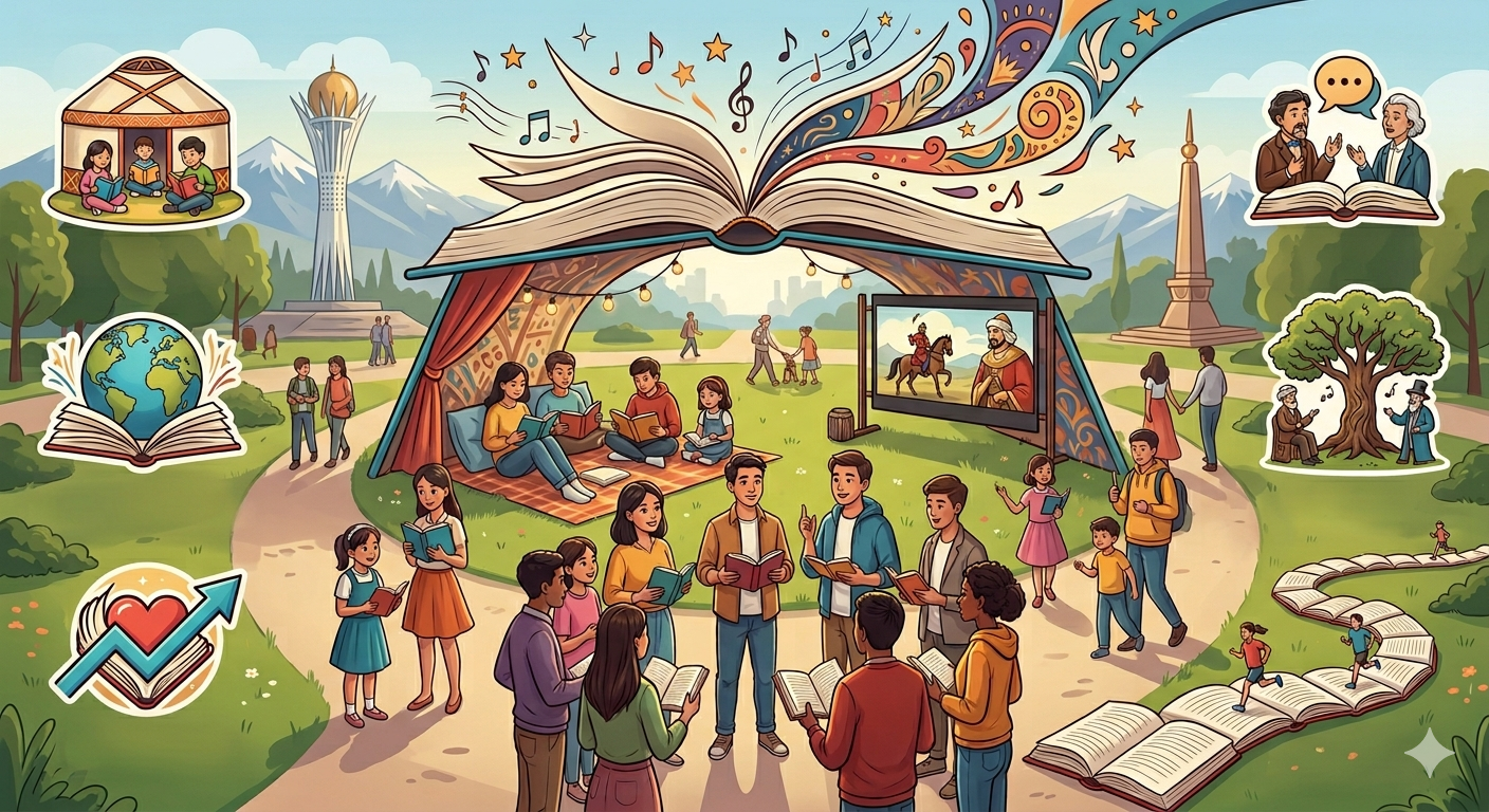 Ұлттық кітап күніне орай өңірлерде қандай іс-шаралар өтеді?