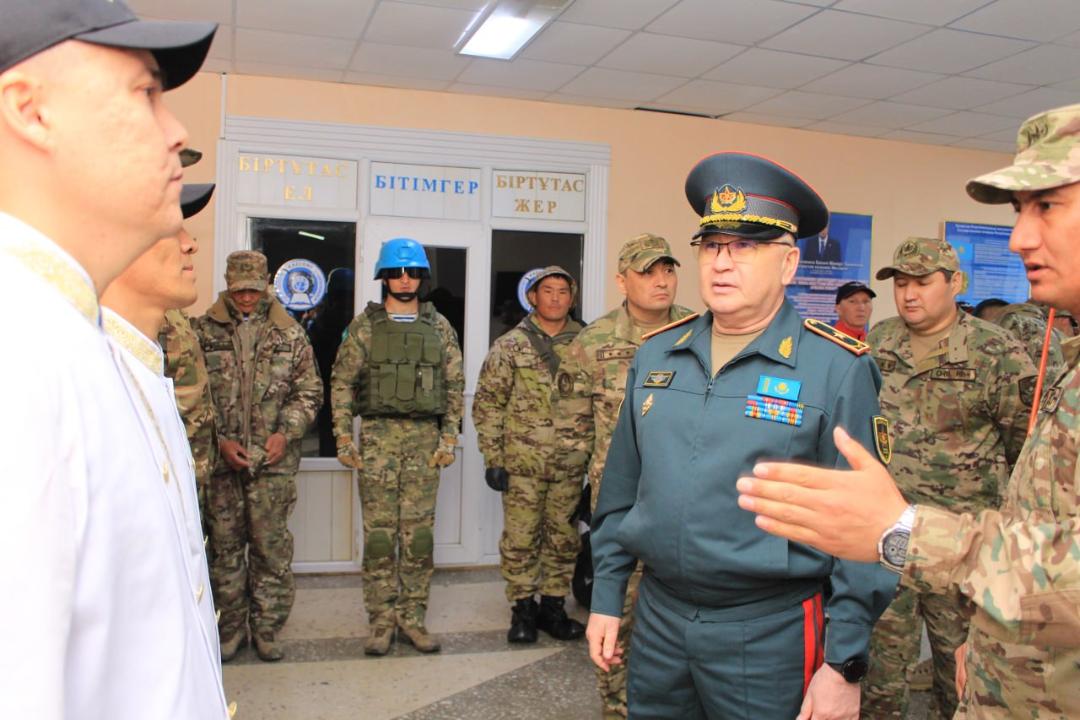 Бітімгерлердің БҰҰ миссиясына дайындығы тексерілді