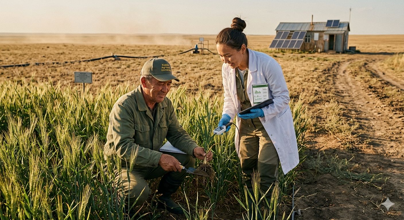 Отандық ғалымдар құрғақшылыққа төзімді дақылдарды ойлап тапты