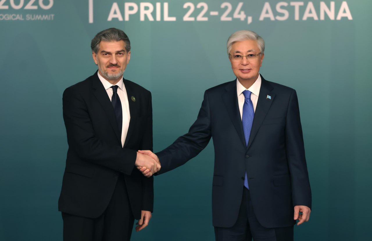 Мемлекет басшысы Грузия Президентімен кездесу өткізді