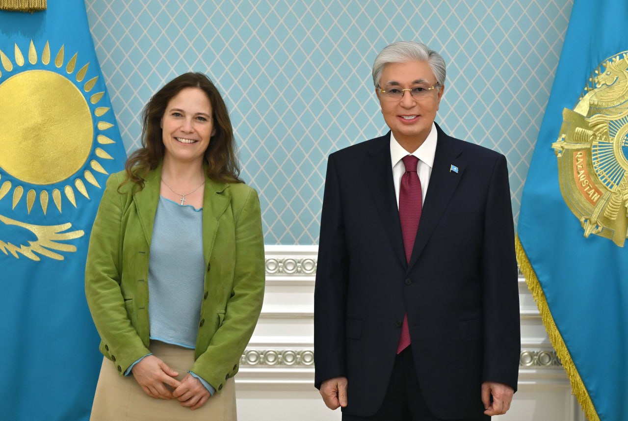 Мемлекет басшысы Германия экономикасы Шығыс комитетінің басқарма төрағасын қабылдады