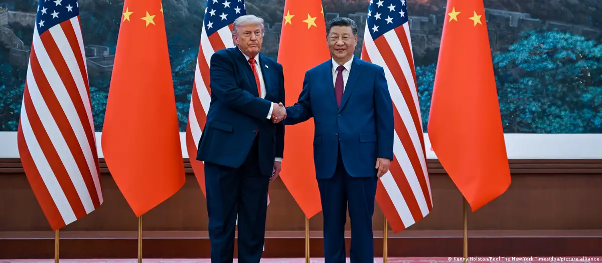 Трамп пен Си Цзиньпин Пекинде кездесті