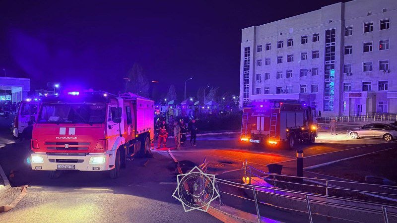 Астанада балалар ауруханасы өртенді: Науқастар шұғыл эвакуацияланды