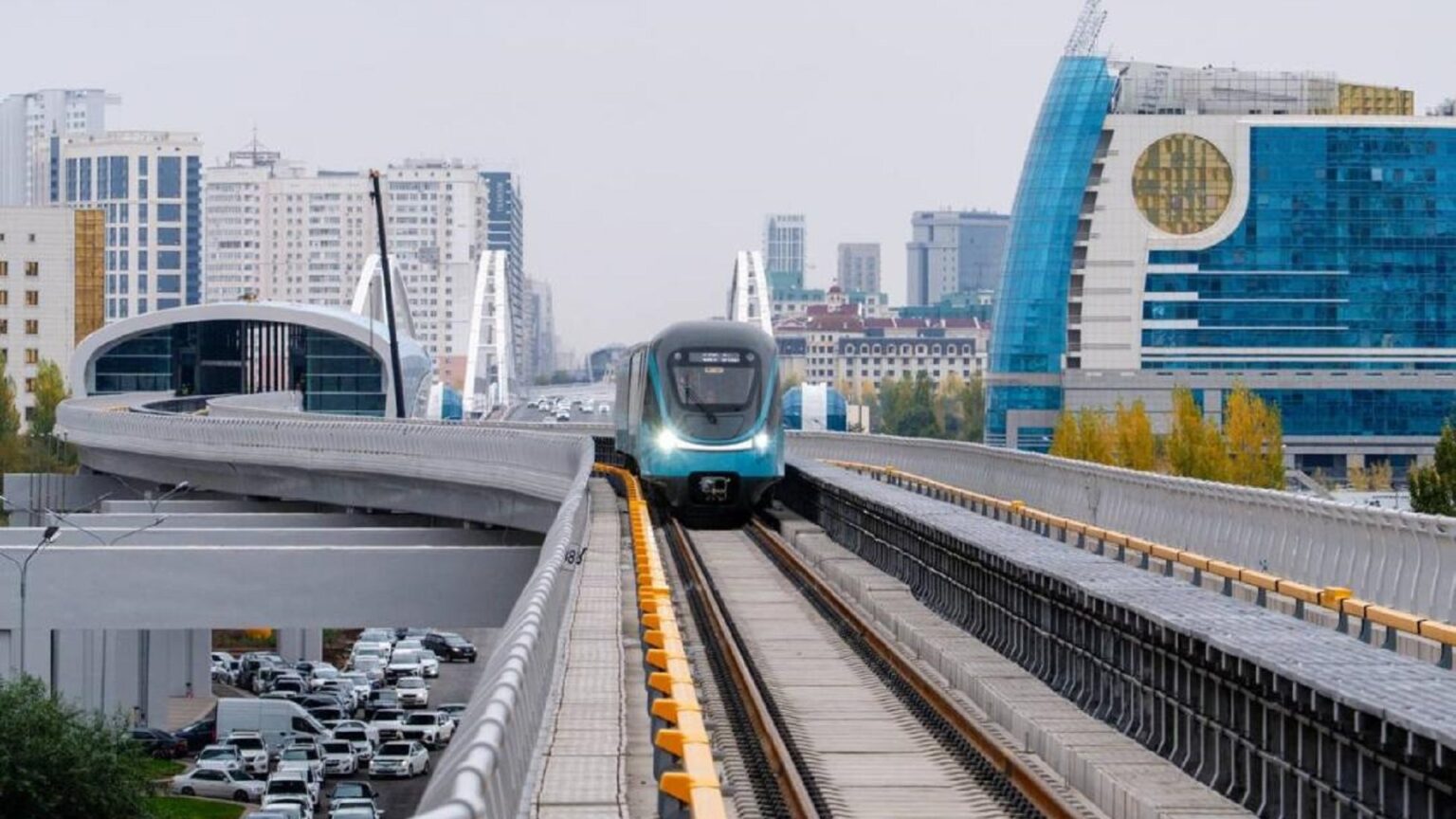 Астанадағы LRT екі аптада 1 миллион жолаушы тасымалдады