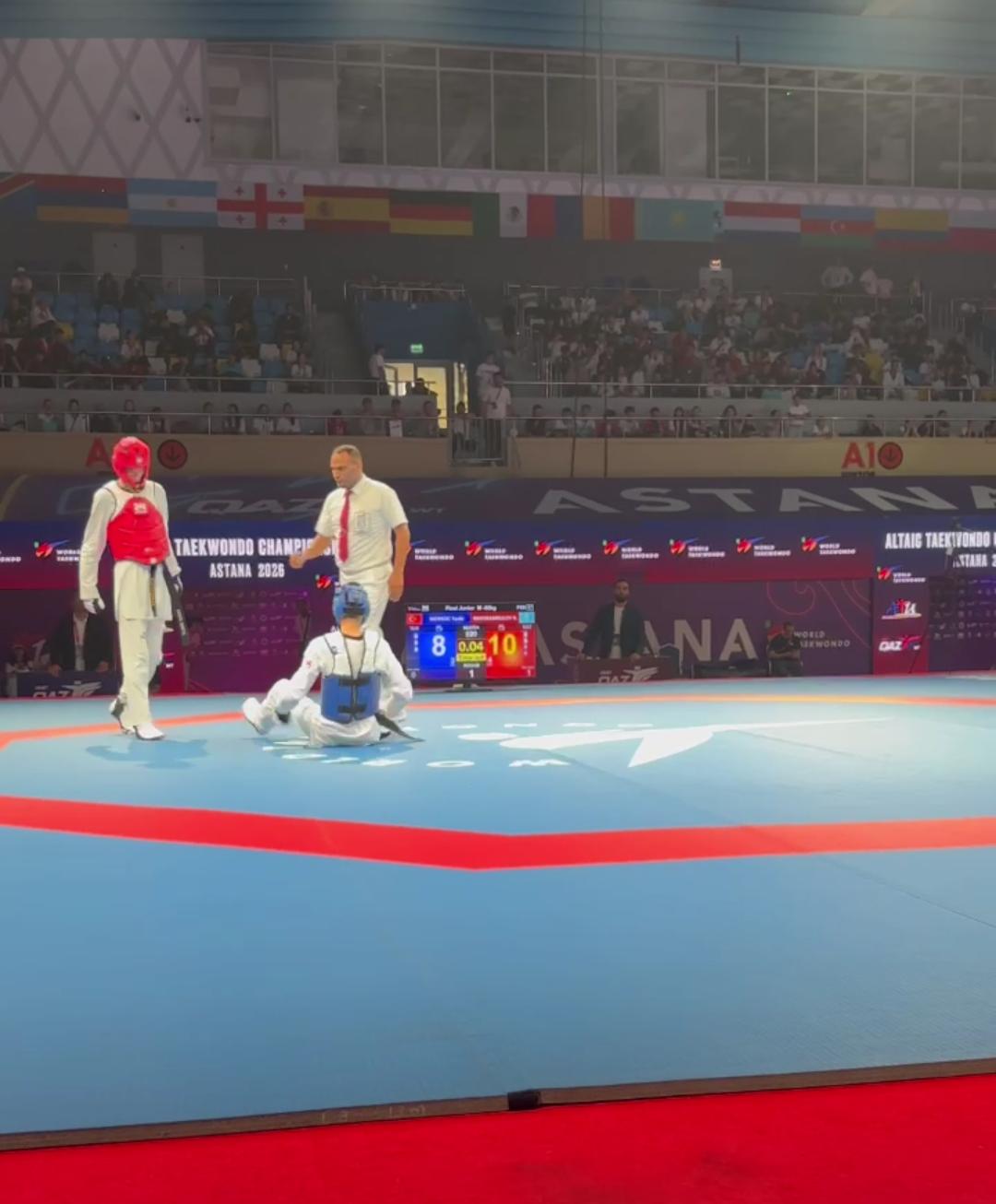 Таеквондодан Қазақстан жастар құрамасы Kazakhstan Open халықаралық турнирінде бірінші орын алды