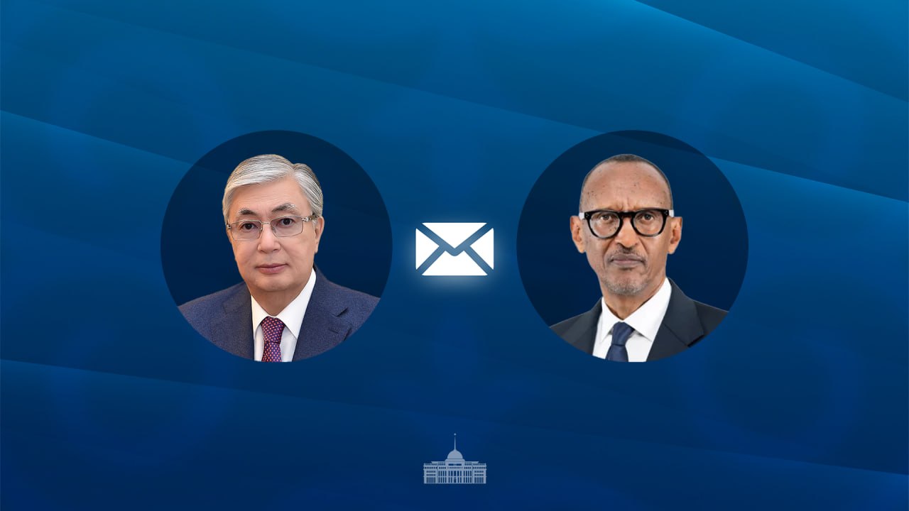 Мемлекет басшысы Руанда президентін Тәуелсіздік күнімен құттықтады