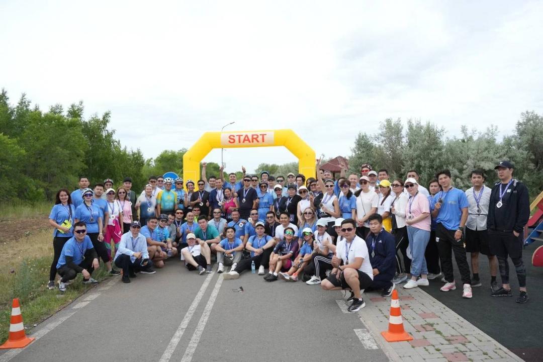 Қаржы министрлігінде жаңа Конституцияның құндылықтарына арналған велошеру өтті