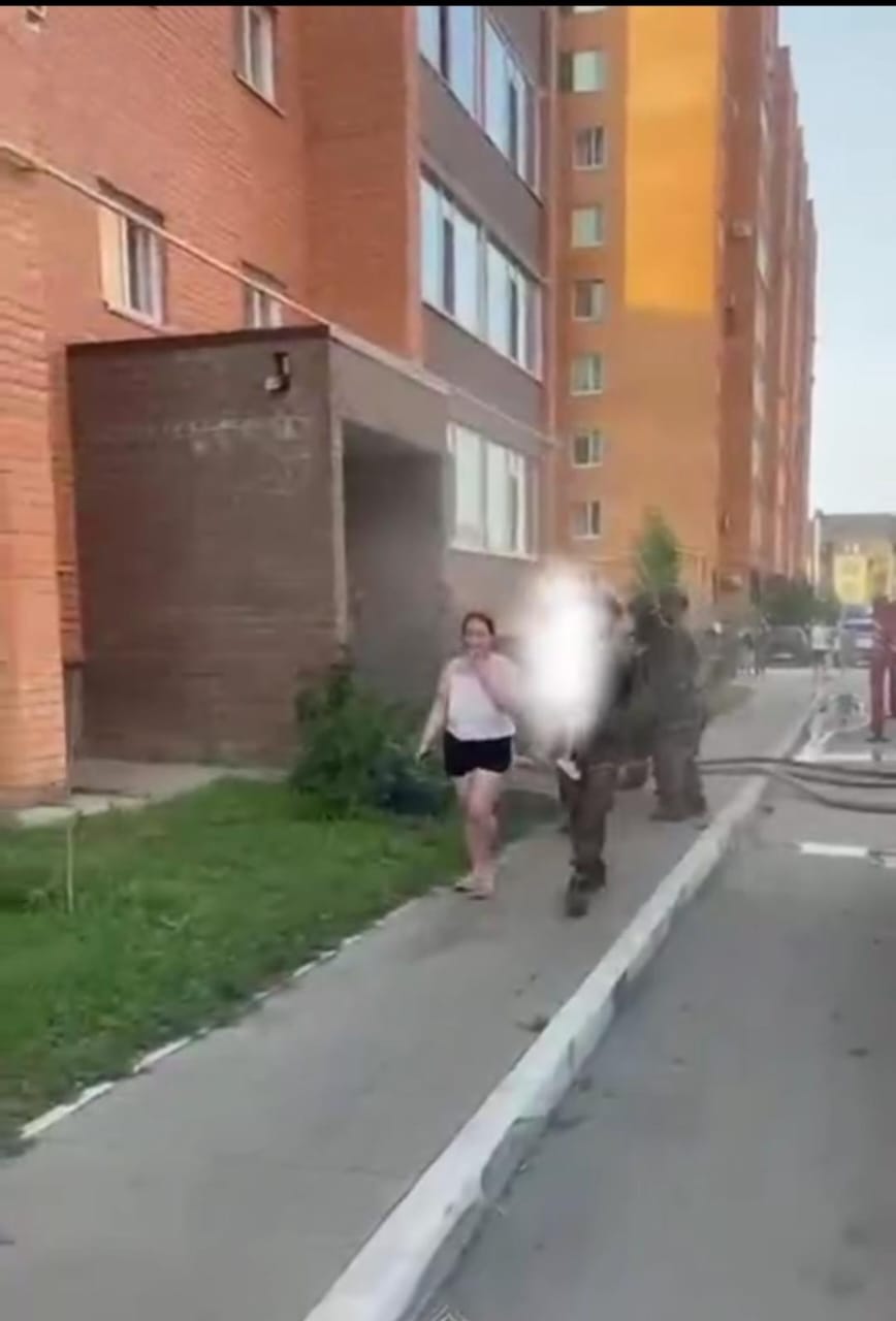 Қостанайда көпқабатты тұрғын үйдегі өрт кезінде 40 адам эвакуацияланып, 12 тұрғын құтқарылды