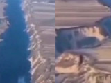Желіде Хатайдағы жер қыртысының жарылған жерінен видео тарады