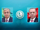Мемлекет басшысы Түркия Президентін мерейтойымен құттықтады